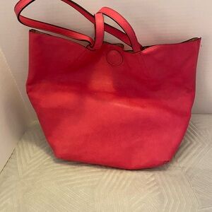 Chic Red Tote Bag